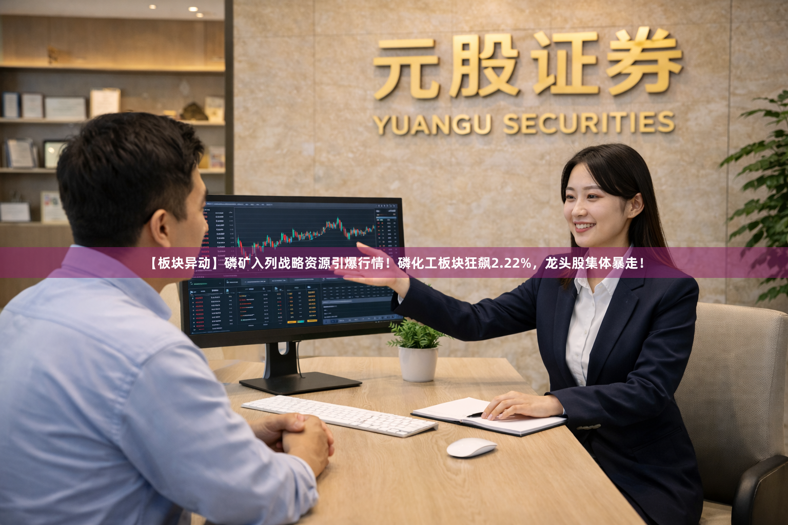 【板块异动】磷矿入列战略资源引爆行情！磷化工板块狂飙2.22%，龙头股集体暴走！