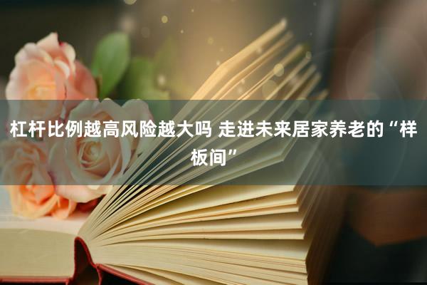 杠杆比例越高风险越大吗 走进未来居家养老的“样板间”