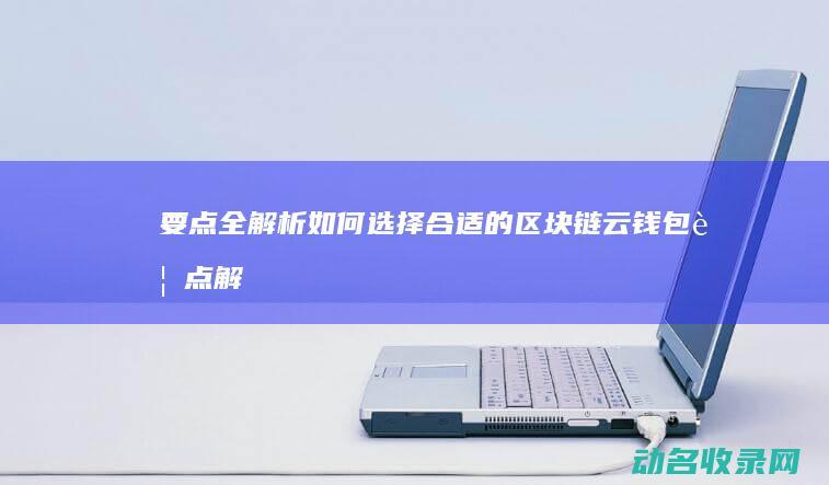 要点全解析 如何选择合适的区块链云钱包 (要点解读)